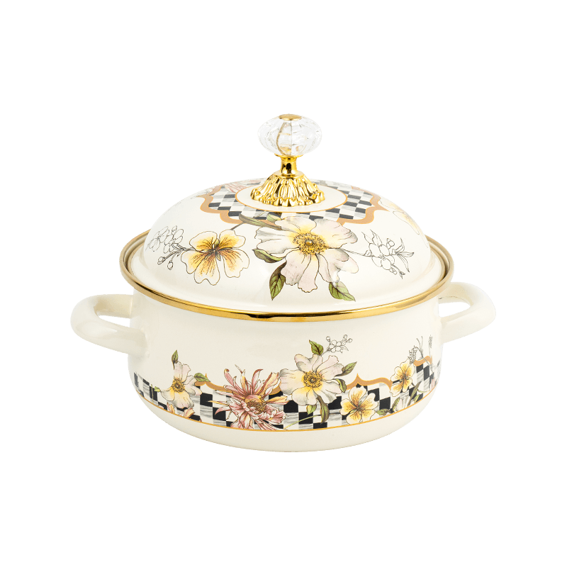 807D Double-handle email Persimmon-vormige pot