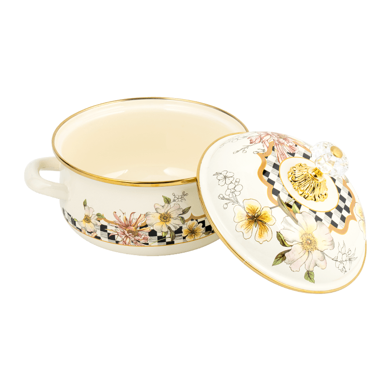 807D Double-handle email Persimmon-vormige pot