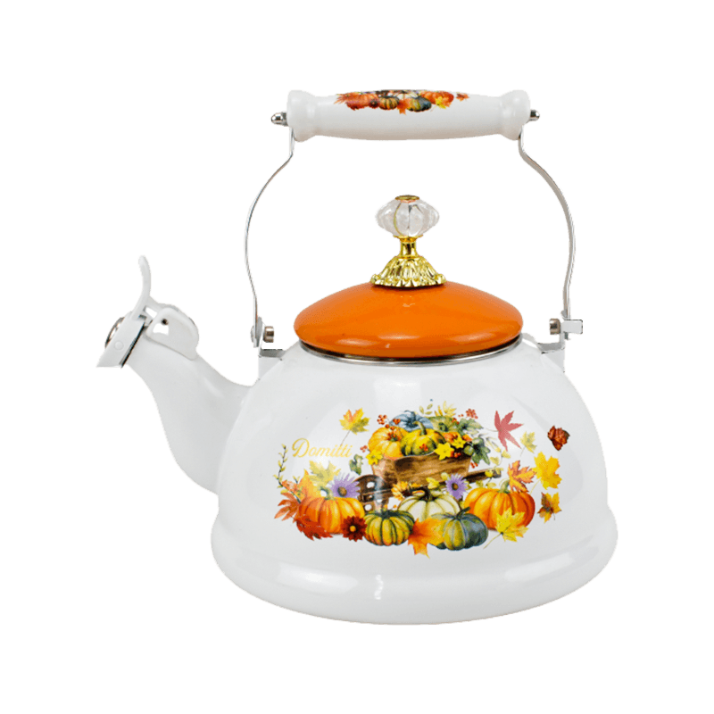 Keukenfluitje thee -glazuur ketel