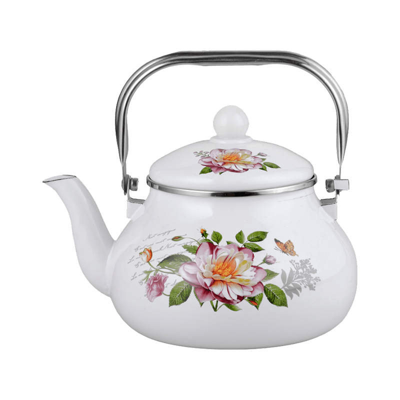 TK211 Email Ceramic Tea Kettle